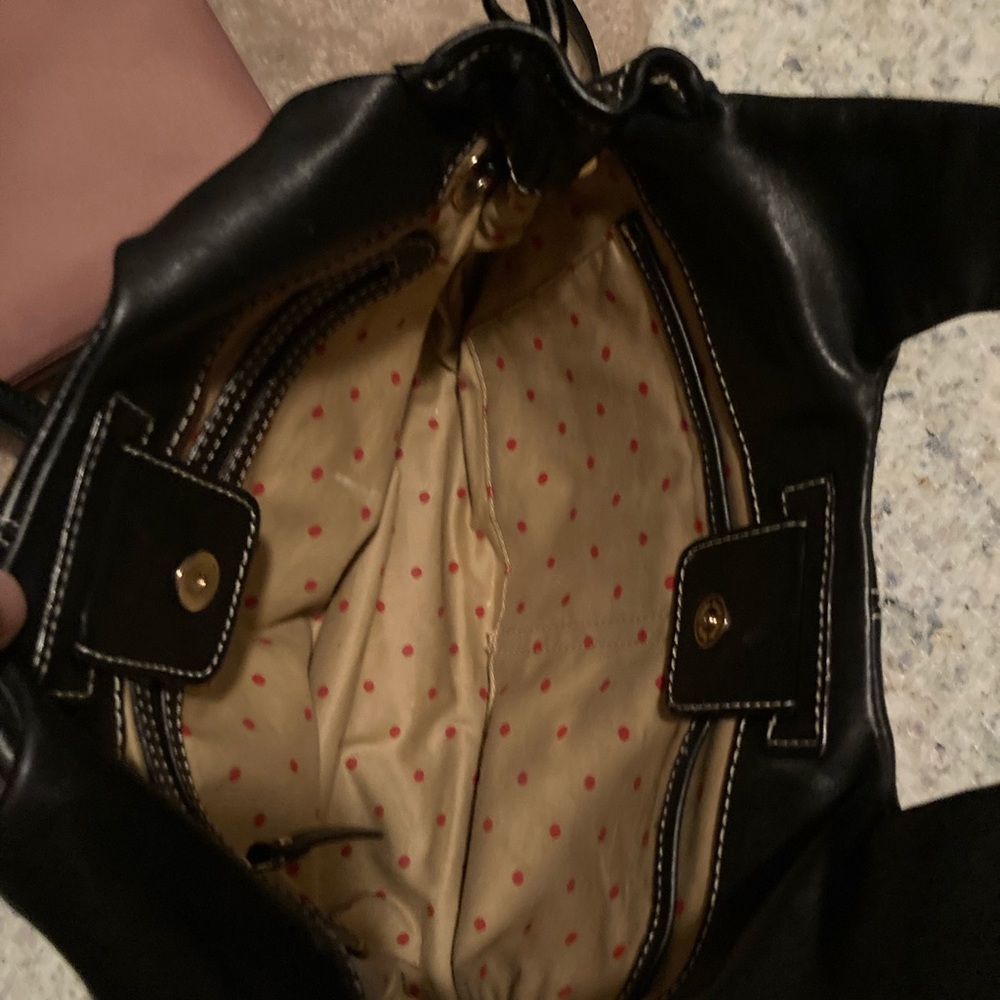 Kate Spade  Black leather purse